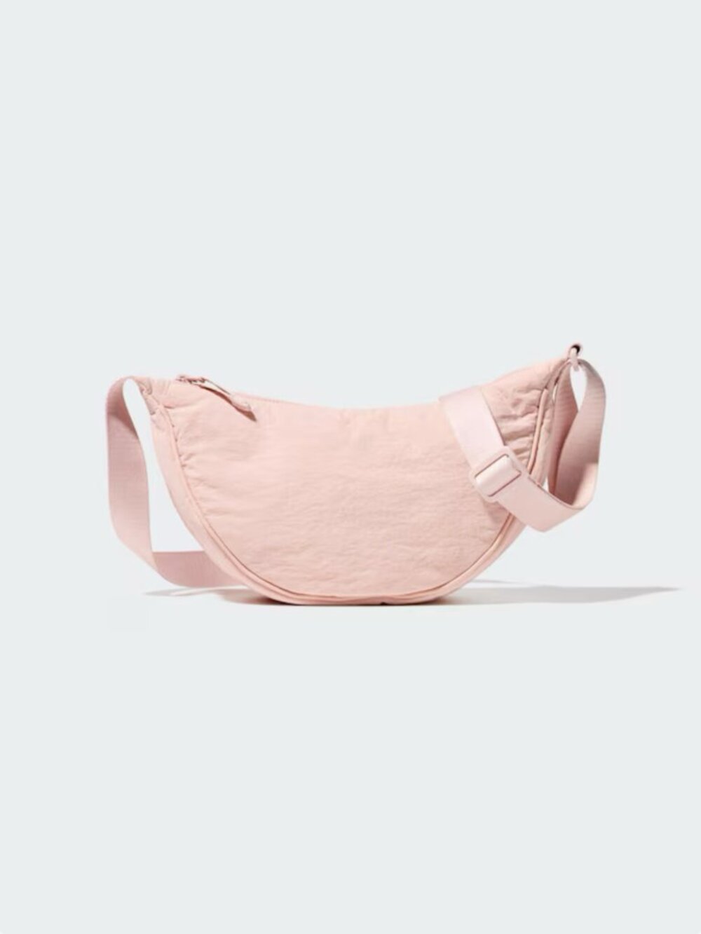 UNIQLO baby pink Crossbody Shoulder Bag - Casual Everyday Style